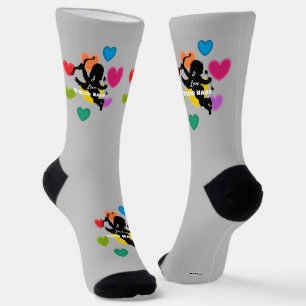 Chaussette Chaussettes cardiaques cupides HAMbyWG