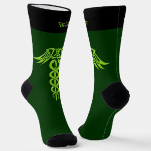 Chaussette Chaussettes Céltiques Vertes