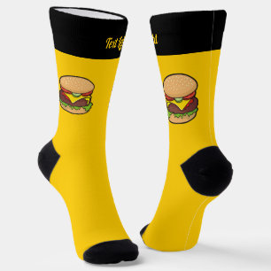 Chaussette Chaussettes Cheeseburger