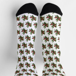 Chaussette Chaussettes - Christmas Holly