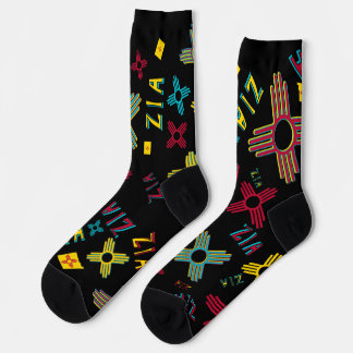 Chaussette Chaussettes Collage Zia