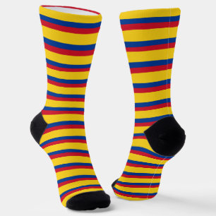 Chaussette Chaussettes colombiennes, mode patriotique du drap
