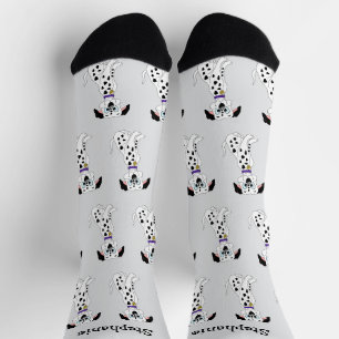 Chaussette Chaussettes Conception de Chien Dalmatien
