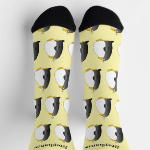 Chaussette Chaussettes conception pingouin