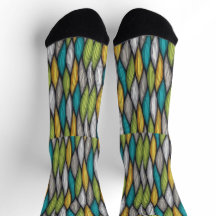 Chaussettes couleur rétro | Mode de style vintage