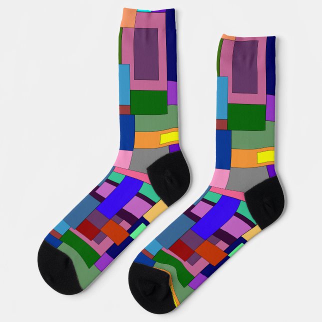 Chaussette Chaussettes d'art moderne (Gauche)