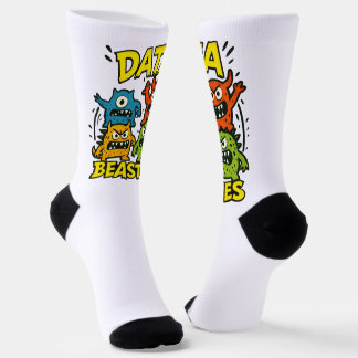 Chaussette Chaussettes de bêtes de données grognons