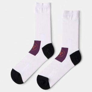 Chaussette Chaussettes de boursier SBAHS noir et blanc