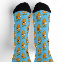 Chaussettes de carottes en colère