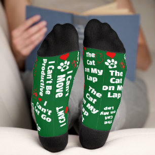 Chaussette Chaussettes de chat personnalisées pour Amoureux d