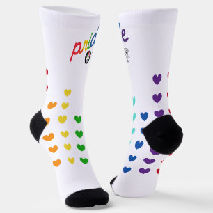 Chaussette Chaussettes de coeur arc-en-ciel   AOSA & AWS