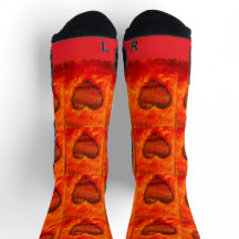 Chaussettes de coeur Valentine