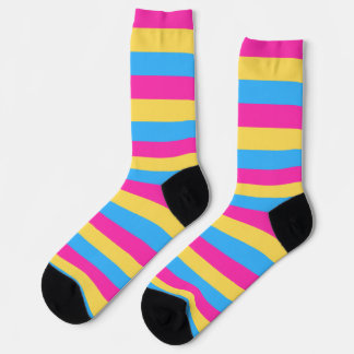 Chaussette Chaussettes de drapeau Pansexual PRIDE