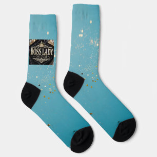 Chaussette Chaussettes de équipage de couture de Dame Patronn