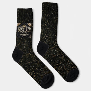 Chaussette Chaussettes de équipage de couture de Dame Patronn