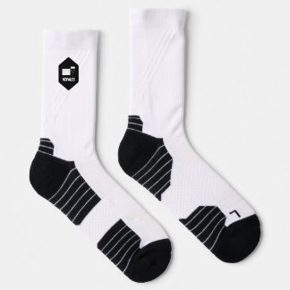 Chaussette Chaussettes de famille Noir&Blanc Nopales.io