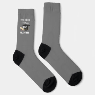Chaussette Chaussettes de fin d'études personnalisées