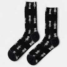 Chaussettes de golf sur disque