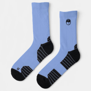 Chaussette Chaussettes de haute performance bleu Dragon noir