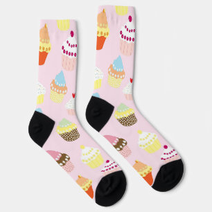 Chaussette Chaussettes de la fête de Cupcake