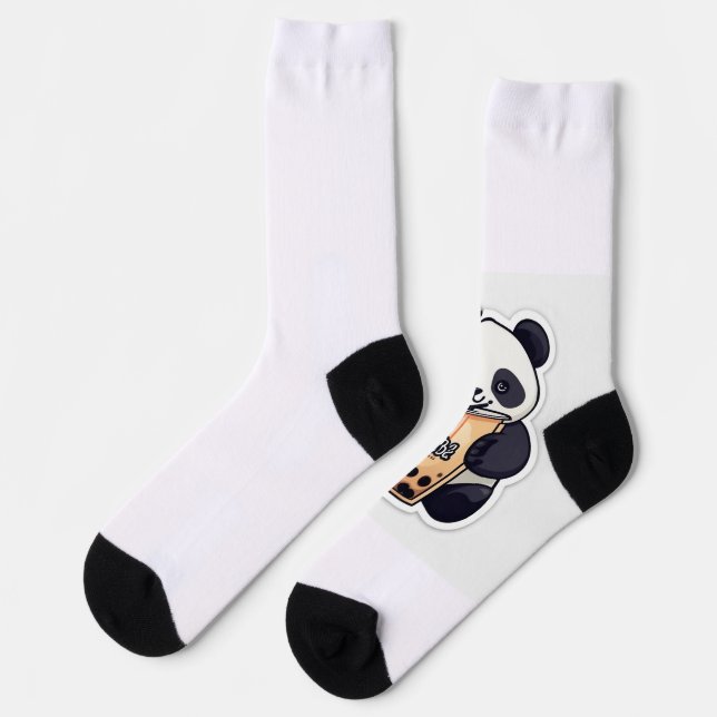 Chaussette Chaussettes de la figure Panda Cute (Gauche)