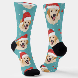 Chaussette Chaussettes de l'équipage de Noël du voyageur doré