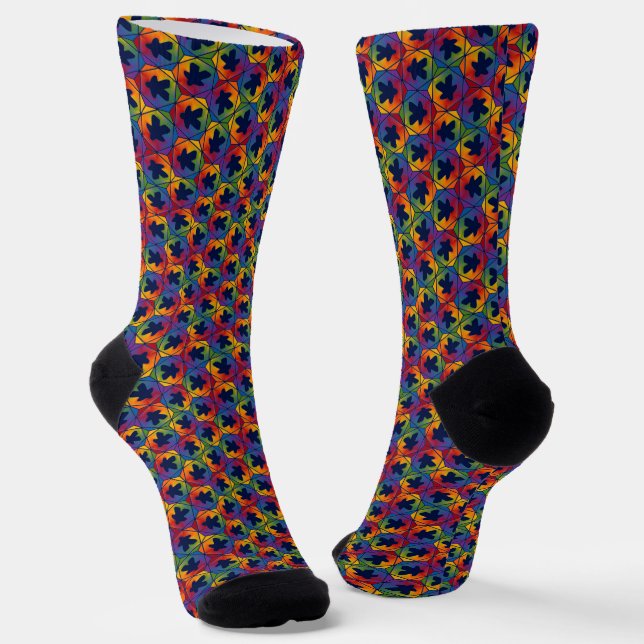 Chaussette Chaussettes de l'équipage du Meeple Time Party (Angulaire)