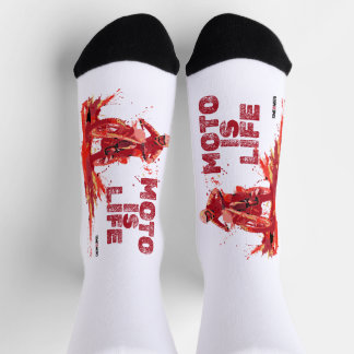 Chaussette Chaussettes de l'équipage Moto est la vie