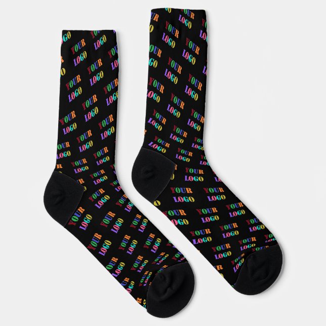 Chaussette Chaussettes de logo d'entreprise personnalisées So (Droite)