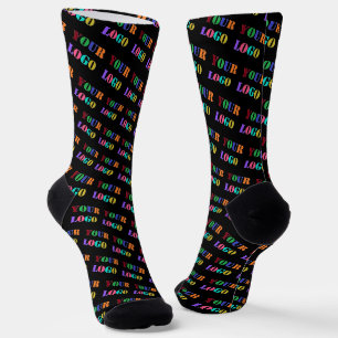 Chaussette Chaussettes de logo personnalisées - Choisissez la