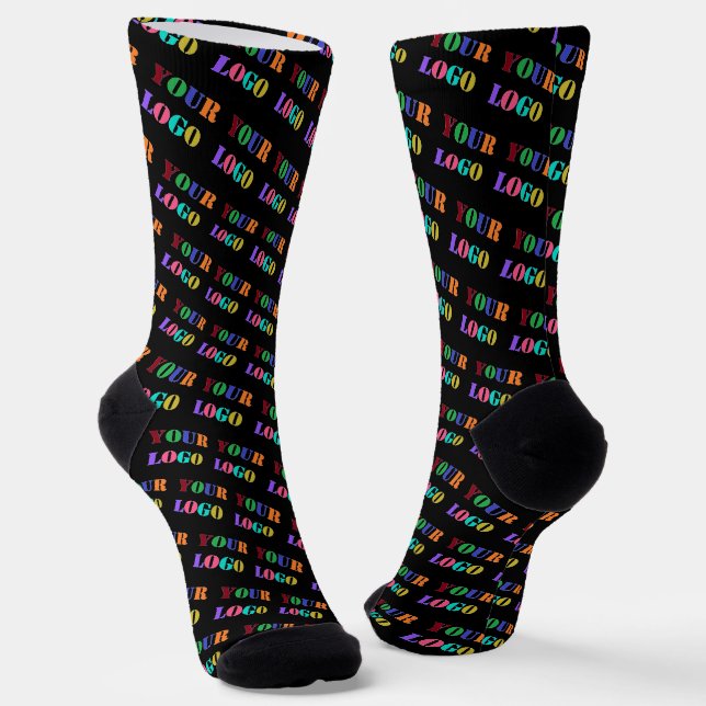 Chaussette Chaussettes de logo personnalisées - Choisissez la (Angulaire)