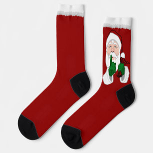 Chaussette Chaussettes de Noël drôles Chaussettes festives de