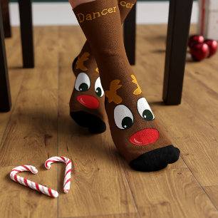 Chaussette Chaussettes de Noël personnalisées pour les fêtes