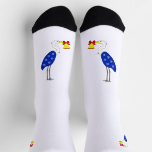Chaussette Chaussettes de Noël pour équipage Héron