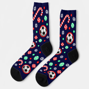 Chaussette Chaussettes de Noël pour le football