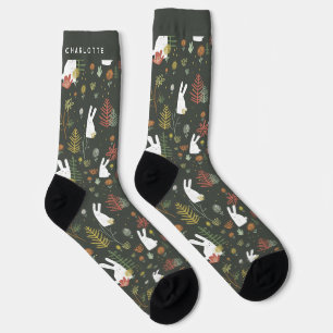 Chaussette Chaussettes de nom personnalisées