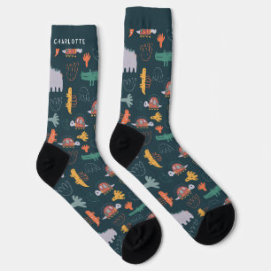 Chaussette Chaussettes de nom personnalisées