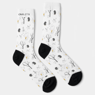 Chaussette Chaussettes de nom personnalisées