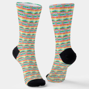 Chaussette Chaussettes de Pâques Chaussettes de l'Œuf de Pâqu