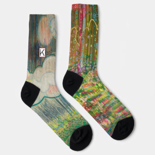 Chaussette chaussettes de paysage colorées