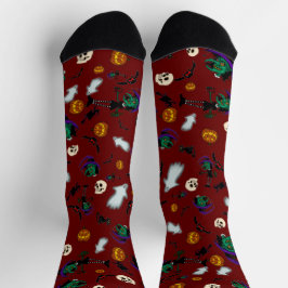 Chaussette Chaussettes de sorcière d'Halloween