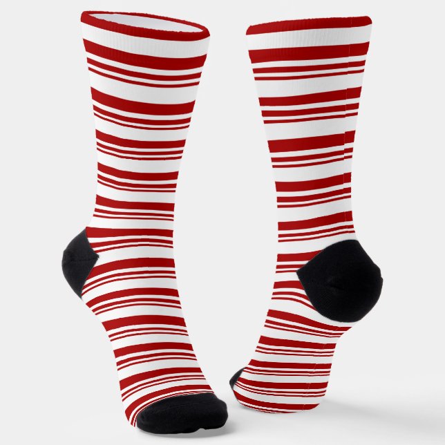 Chaussette Chaussettes de Sucre de canne de Noël (Angulaire)