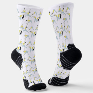 Chaussette Chaussettes de yoga amusantes – Couleur pour votre