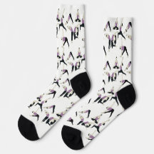 Chaussettes de yoga pour les audacieux et les libr