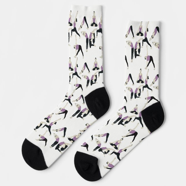 Chaussette Chaussettes de yoga pour les audacieux et les libr (Gauche)