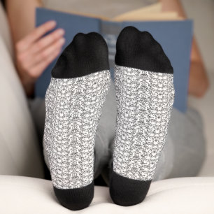 Chaussette Chaussettes d'équipage 100% coton   Hommes et femm