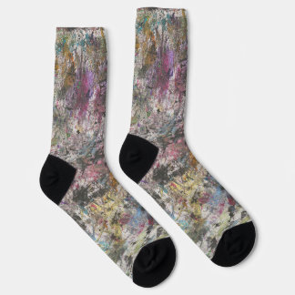 Chaussette Chaussettes d'équipage Abstraites "Confetti Too"