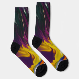 Chaussette Chaussettes d'équipage Artsy