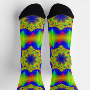 Chaussette Chaussettes d'équipage aux couleurs sauvages