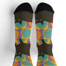 Chaussettes d'équipage de chats noirs